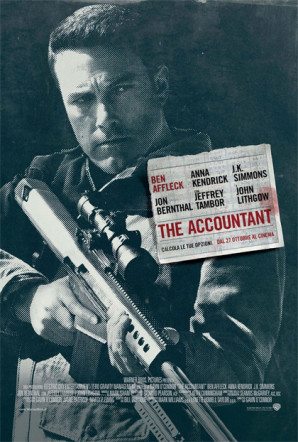 Poster italiano di The Accountant su Flanerí