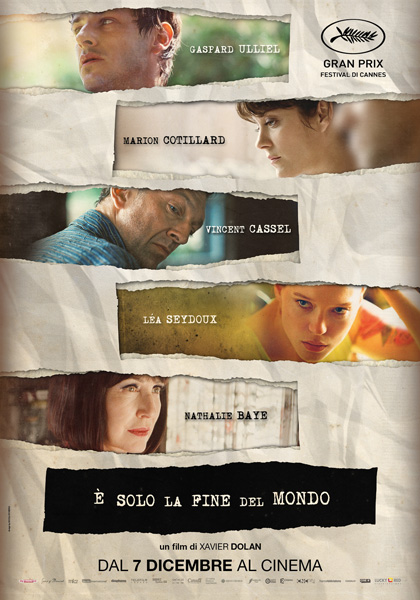 È solo la fine del mondo poster italiano su Flanerí