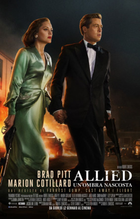 Poster italiano di Allied su Flanerí