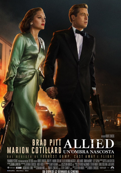 Poster italiano di Allied su Flanerí