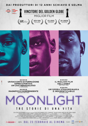 Poster italiano di Moonlight su Flanerí