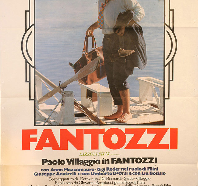 Poster italiano di Fantozzi su Flanerí