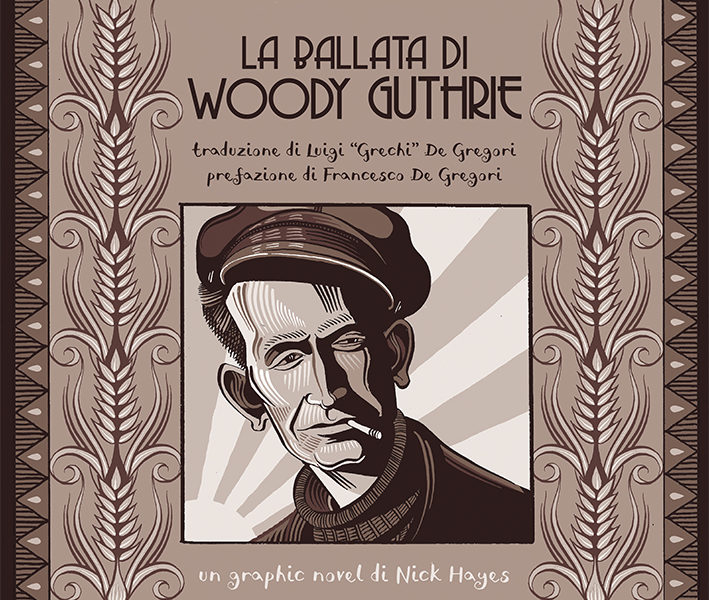 Copertina di La ballata di Woody Guthrie