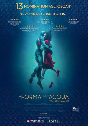 Poster italiano di La forma dell’acqua su Flanerí