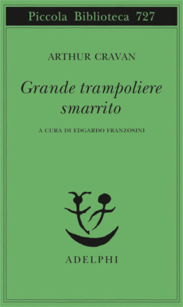 copertina di Grande trampoliere smarrito di Arthur Cravan