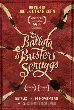 Poster di La ballata di buster scruggs su Flanerí