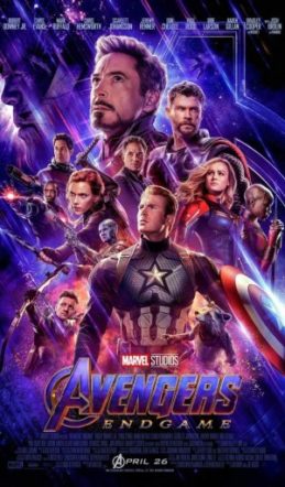 Poster di Avengers: Endgame su Flanerí