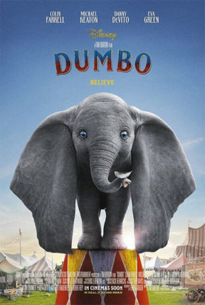 Poster del dumbo di Tim burton su Flanerí