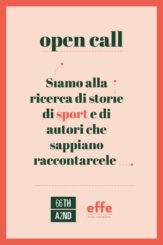 #opencall: Siamo alla ricerca di storie di sport e di autori che sappiano raccontarcele