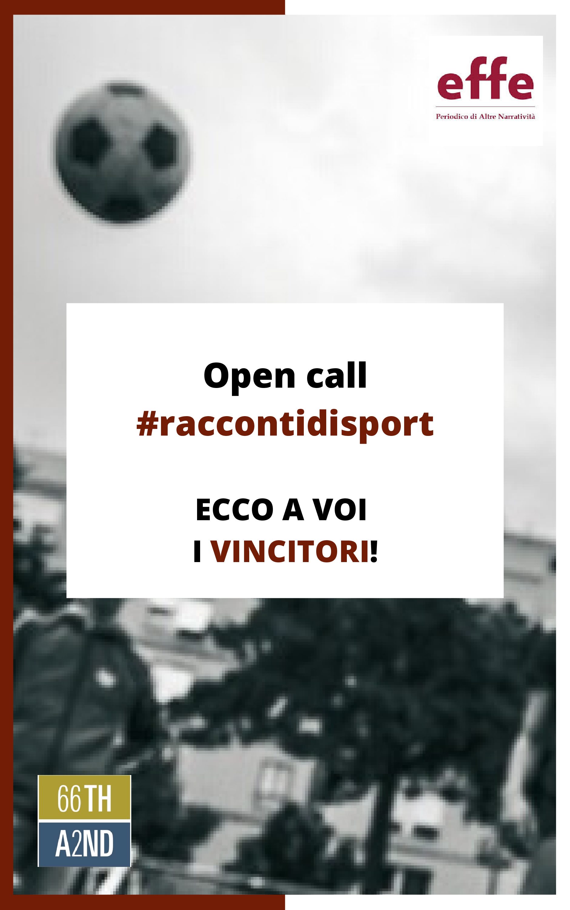 Open call #raccontidisport: ecco i vincitori