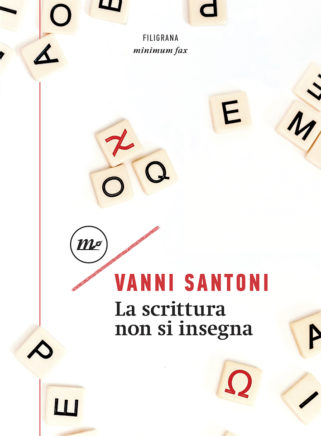 Copertina di La scrittura non si insegna di Santoni