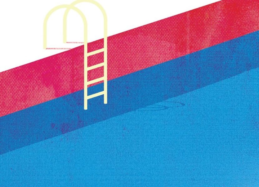 Copertina di Gli effetti invisibili del nuoto di Capponi