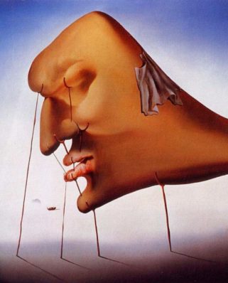 Il sonno Dali particolare