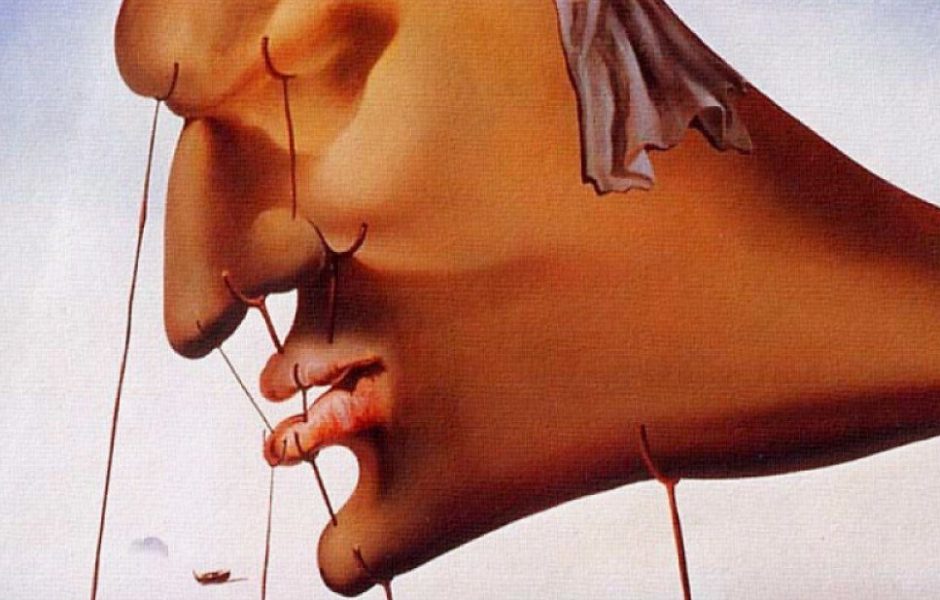Il sonno Dali particolare