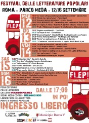 Al via la prima edizione del Flep! – Festival delle Letterature Popolari