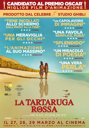 Poster di La tartaruga rossa su Flanerí
