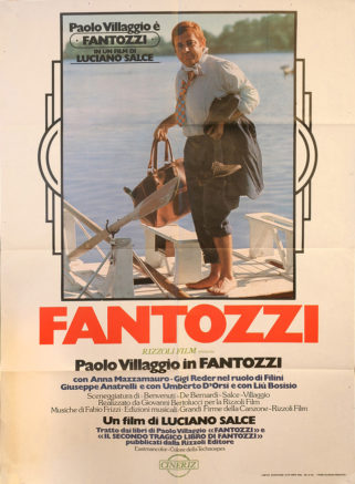 Poster italiano di Fantozzi su Flanerí