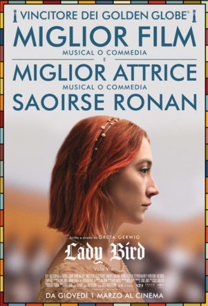 Poster italiano di Lady Bird su Flanerí