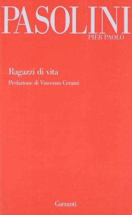 Copertina di Ragazzi di vita di Pier Paolo Pasolini