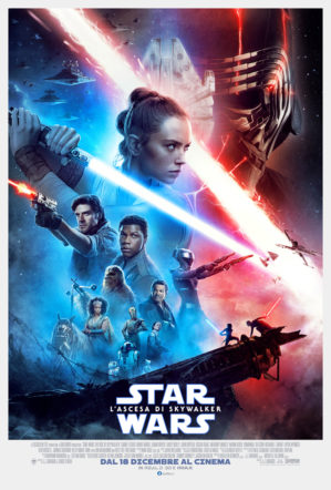 Poster italiano di Star Wars L’ascesa di Skywalker su Flanerí