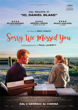 sorry we missed you poster italiano su Flanerí